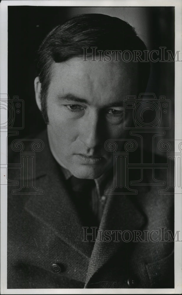 1968 Press Photo Presbyterian Minister Reverend William Glenesk in Wisconsin- Historic Images