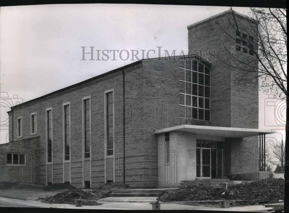 1968 Press Photo The new Grace Lutheran Church - mjb30240
