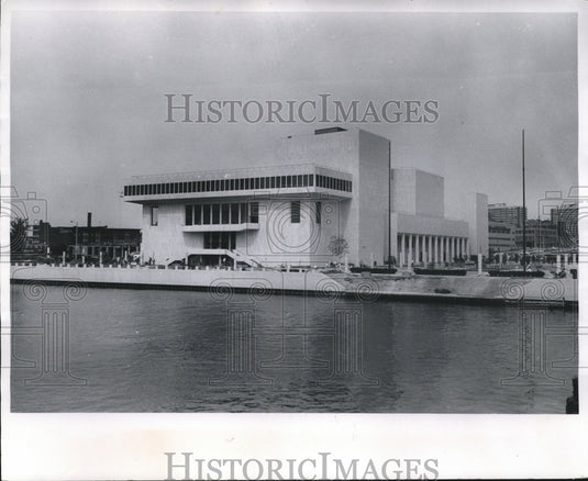 1969 Press Photo Marcus Center, performing arts center, Milwaukee, Wisconsin.- Historic Images