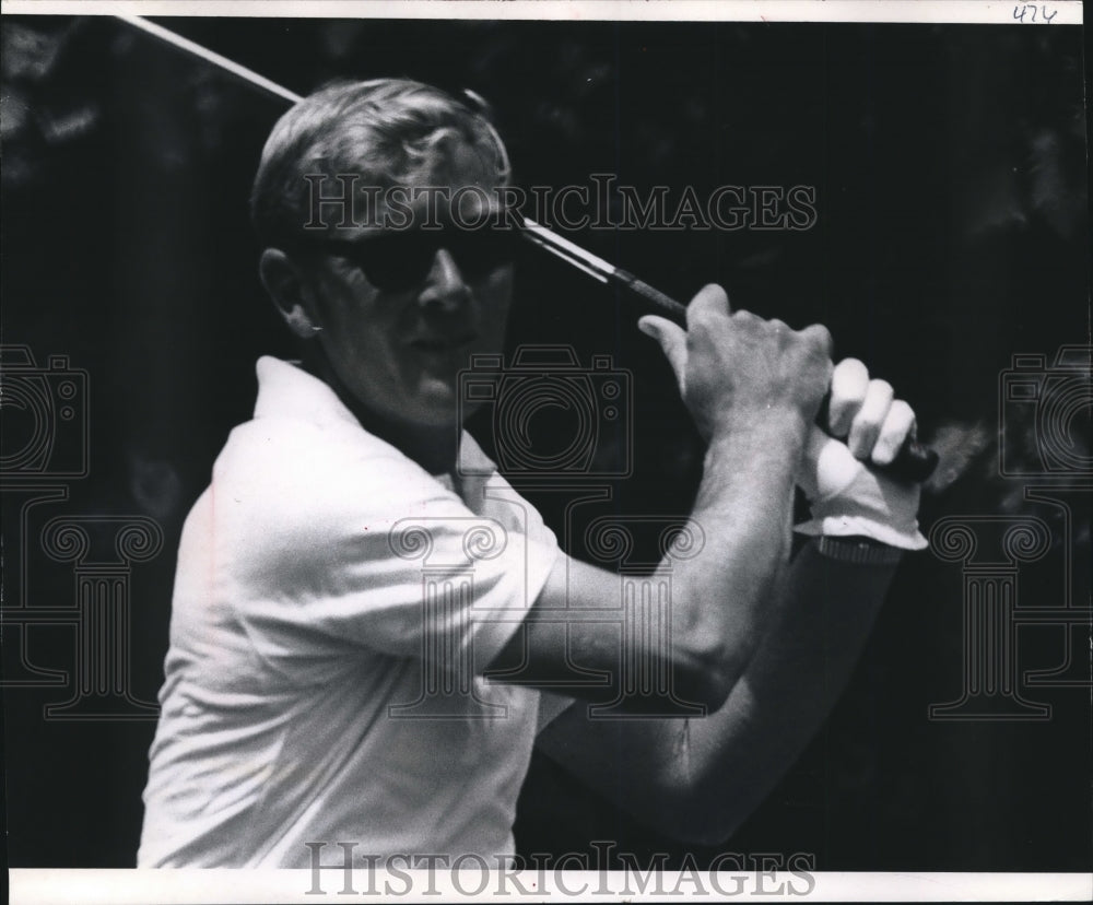 1971 Press Photo Golfer George Madsen of Racine, Wisconsin - mjb31719- Historic Images