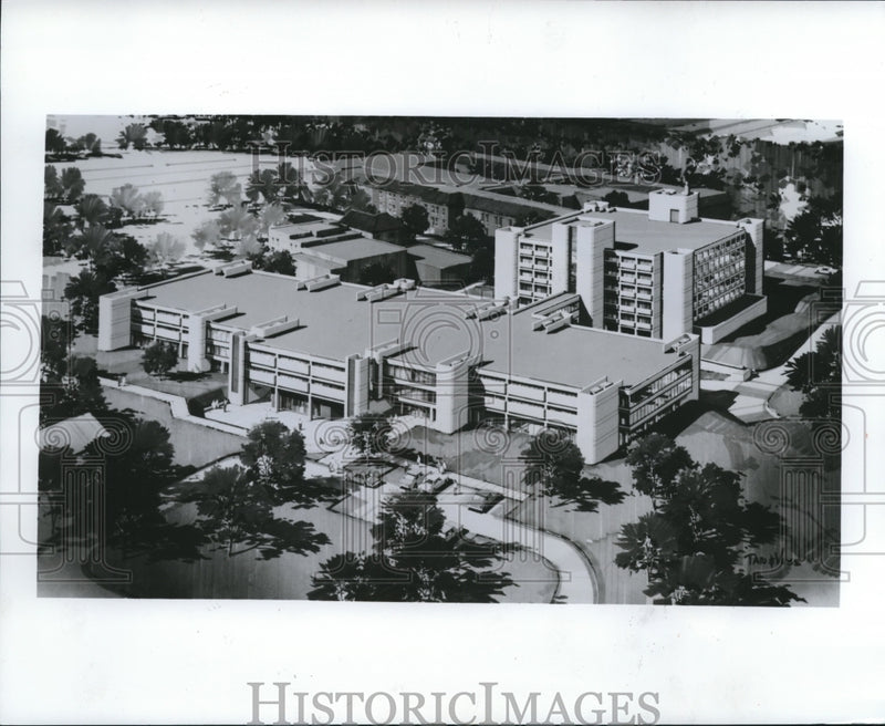 Load image into Gallery viewer, 1975 Press Photo New Medical Education Building at Medical College of Wisconsin
