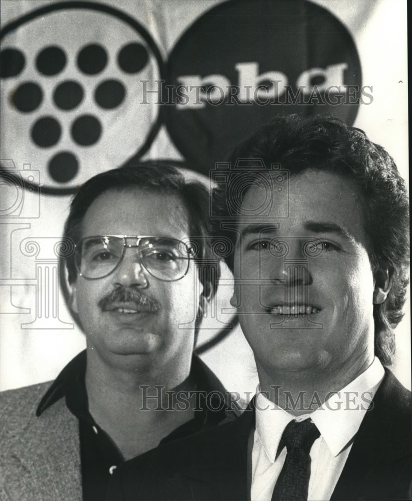 1990 Press Photo Marc McDowell, with other, of Professional Bowlers Association- Historic Images