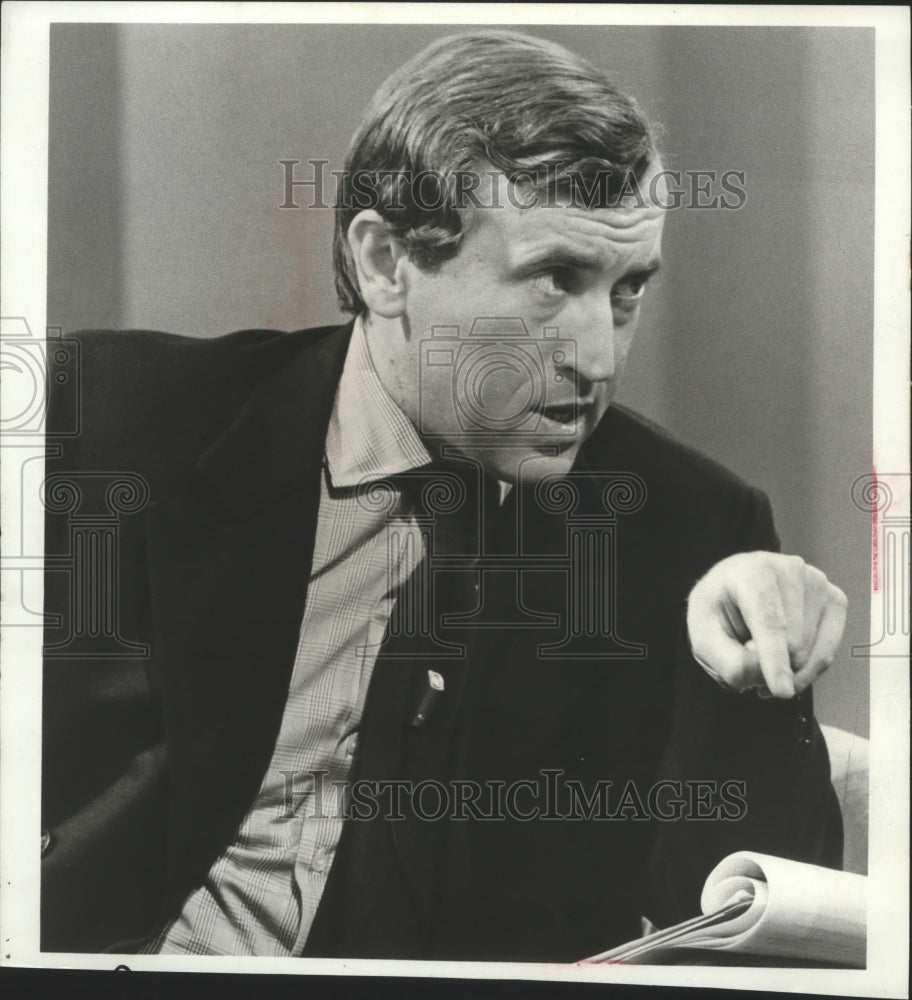 1971 Press Photo Television show host David Frost.  - Historic Images