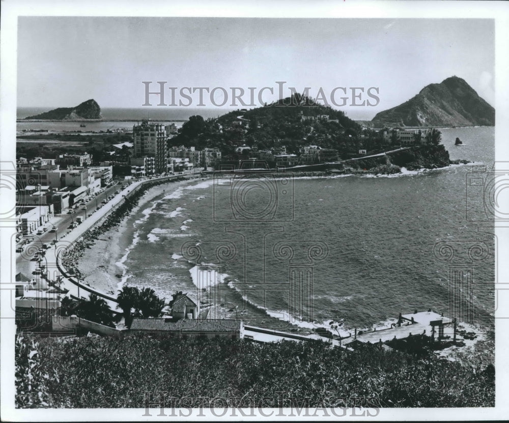 1976 Press Photo View of Mazatlan Mexico - mjb34215