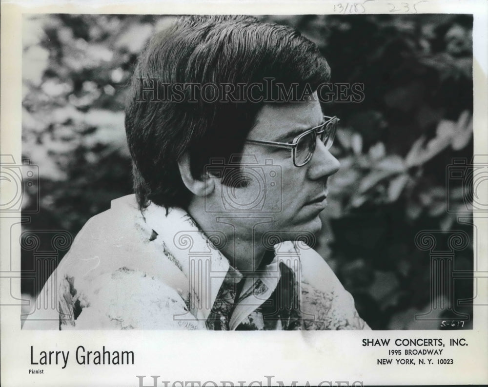 1995 Press Photo Larry Graham, pianist- Historic Images