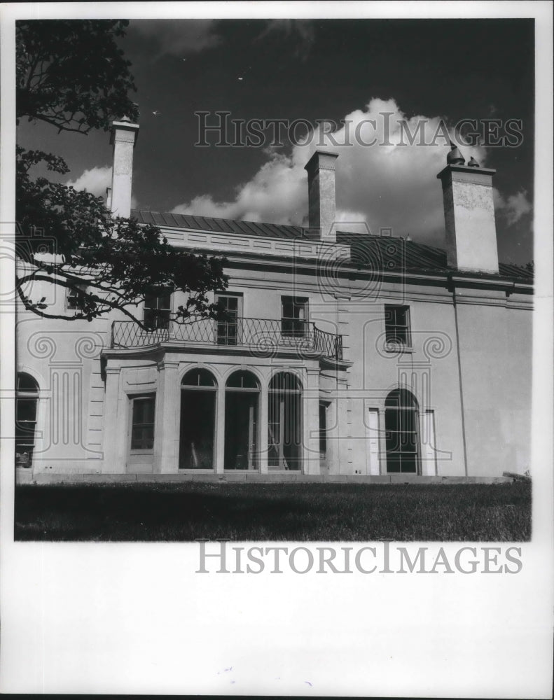 1967 Press Photo The Executive Mansion in Madison Wisconsin, exterior
