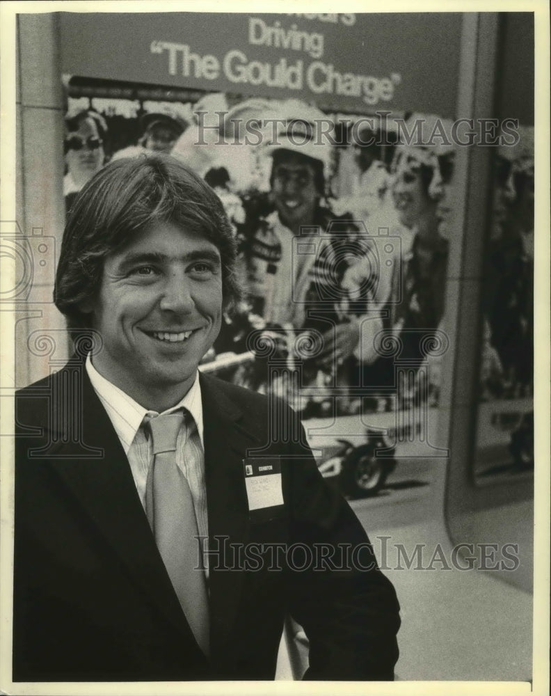 1979 Press Photo Auto Racer Rick Mears - mjb37100