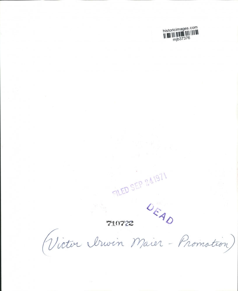 1971 Press Photo Victor Irwin Maier , Chairman of the Journal Company & Group