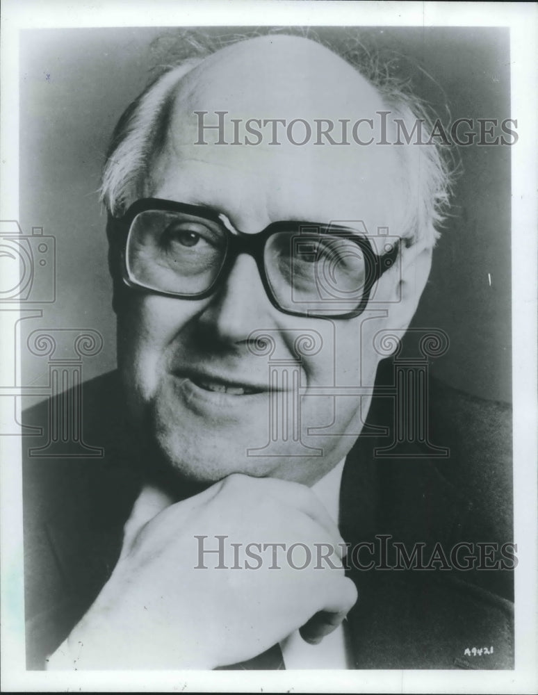 1983 Press Photo Mstislav Rostropovich of Russia- Historic Images