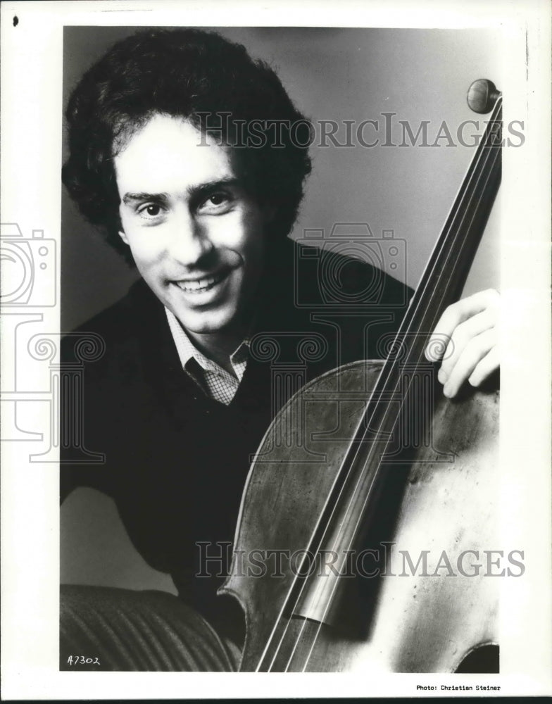 1980 Press Photo Cellist Nathaniel Rosen from Columbia Artists Management Inc.- Historic Images