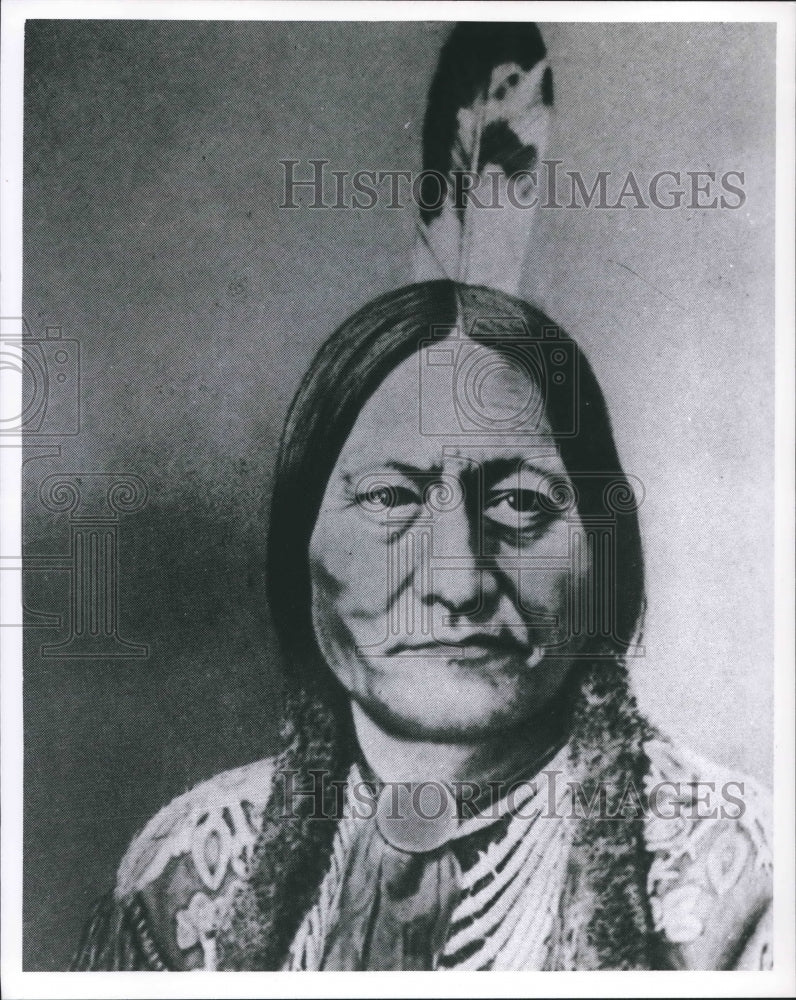 1965 Press Photo Native American Portrait- Historic Images