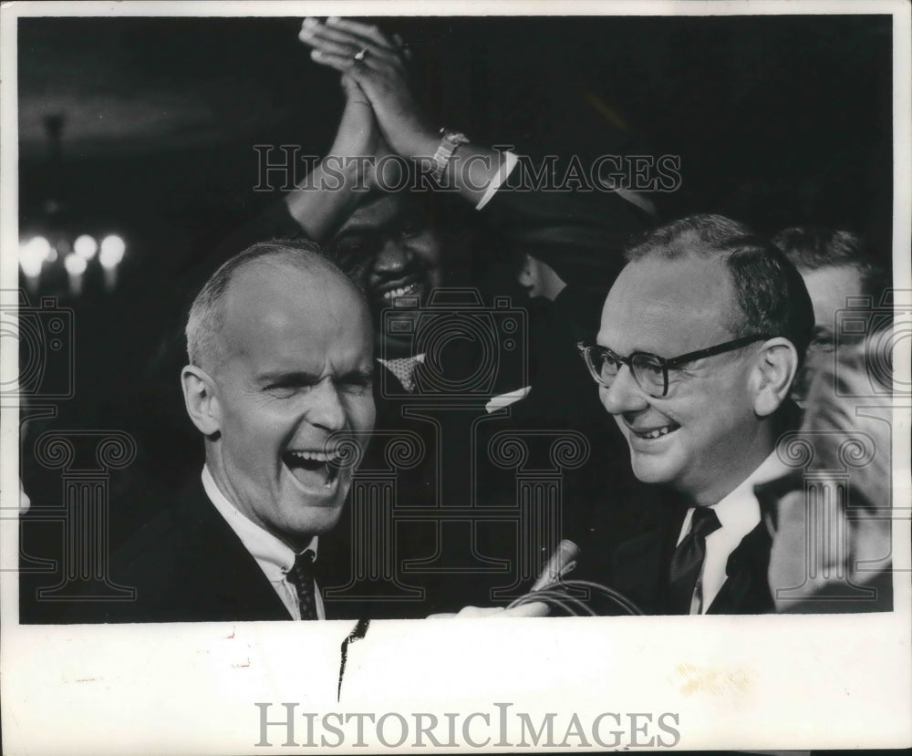 1964 Press Photo William Proxmire Wins Race for Wisconsin Senator - mjb40067- Historic Images