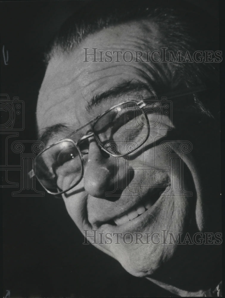 1975 Press Photo Bill Rae, magician, Milwaukee - mjb41892