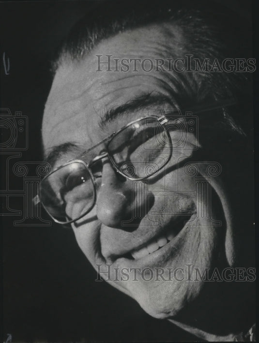 1975 Press Photo Bill Rae, magician, Milwaukee - mjb41892
