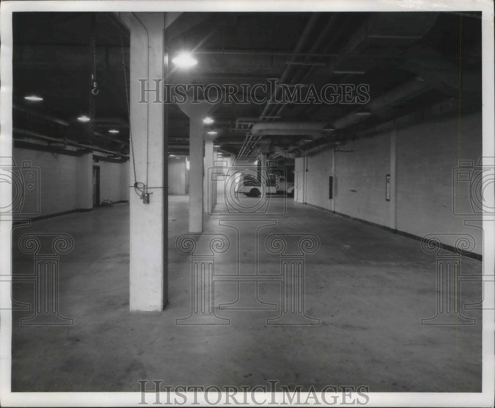 1950 Press Photo Interior of Milwaukee Auditorium Sports Arena - mjb42746