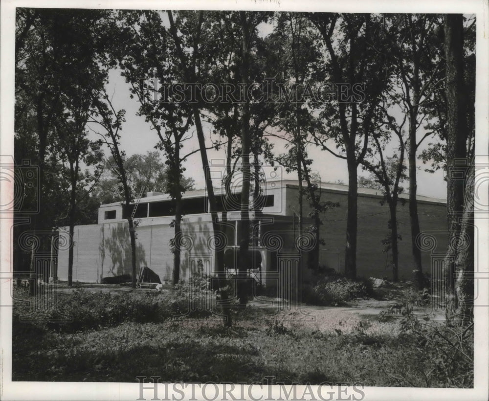 1960 Press Photo Milton College physical education center building. - mjb42964