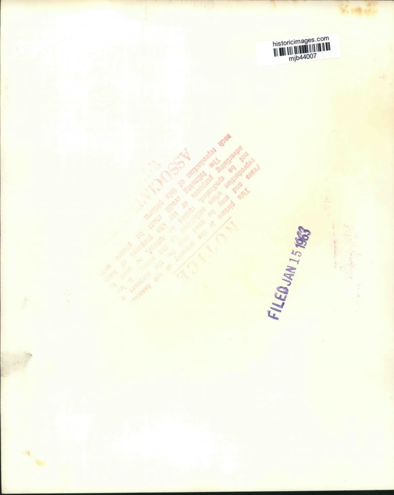 1962 Press Photo Governor John Reynolds and William Ward, visiting, Wisconsin.