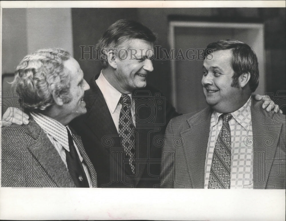 1973 Press Photo Roger Radue after the jury returned a verdict of not guilty.