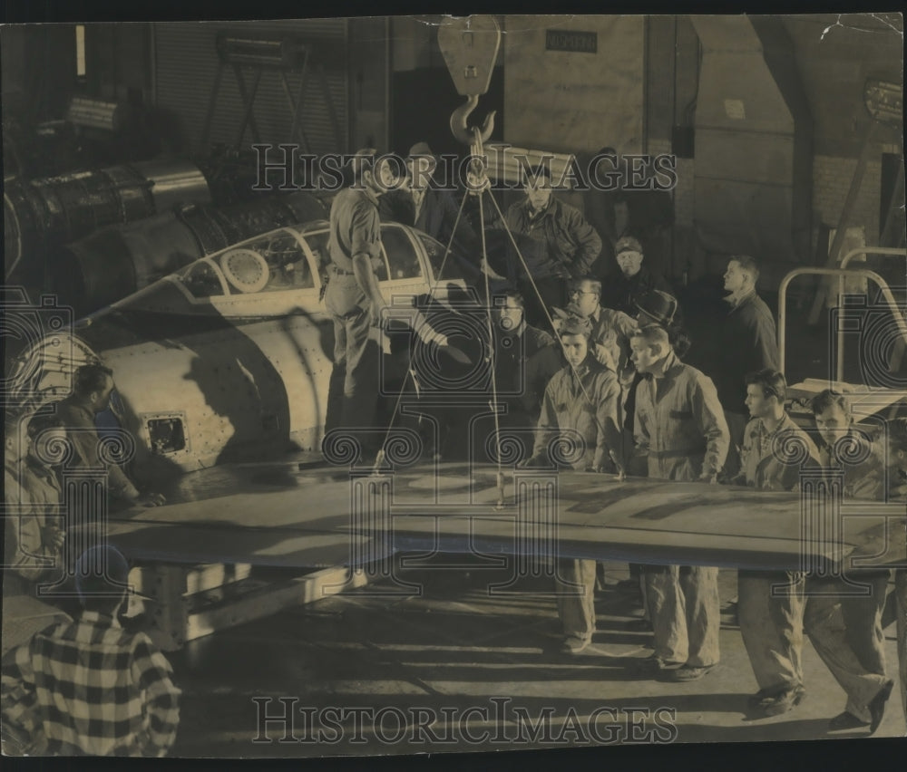 1956 Press Photo Milwaukee Boys Trade and Technical high school - mjb47017