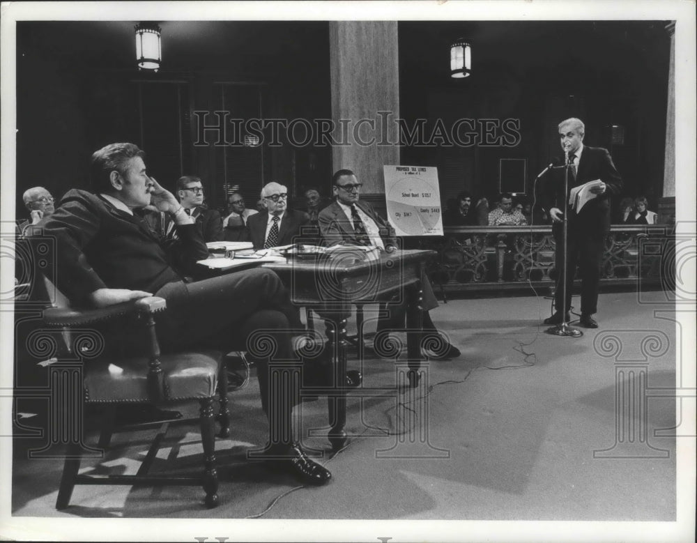 1972 Press Photo Milwaukee City Hall - mjb47104
