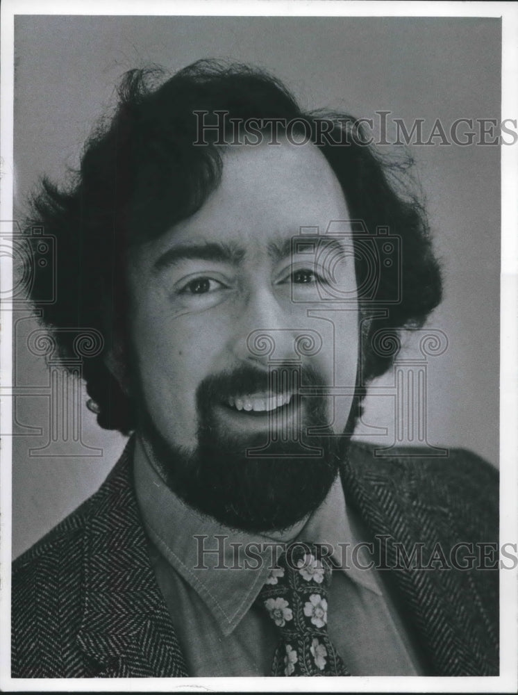 1975 Press Photo Thomas Heberline, assistant professor of rural sociology at UW