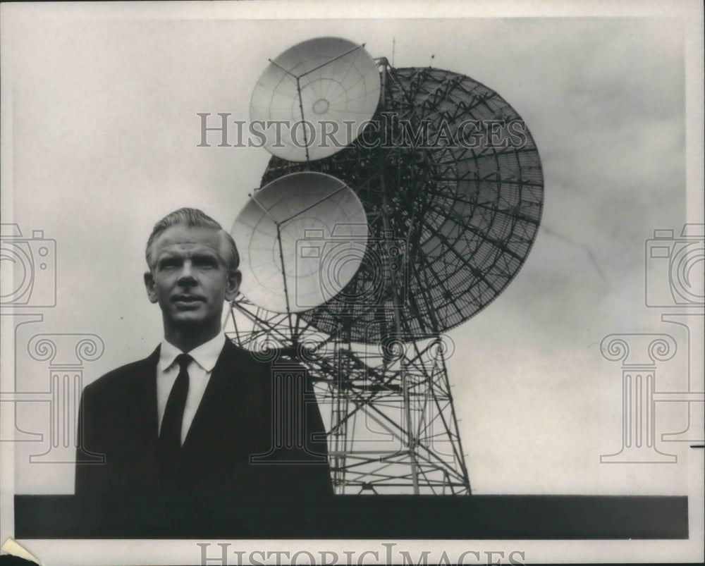 1966 Press Photo NBC News correspondant, John Rich - mjb49003