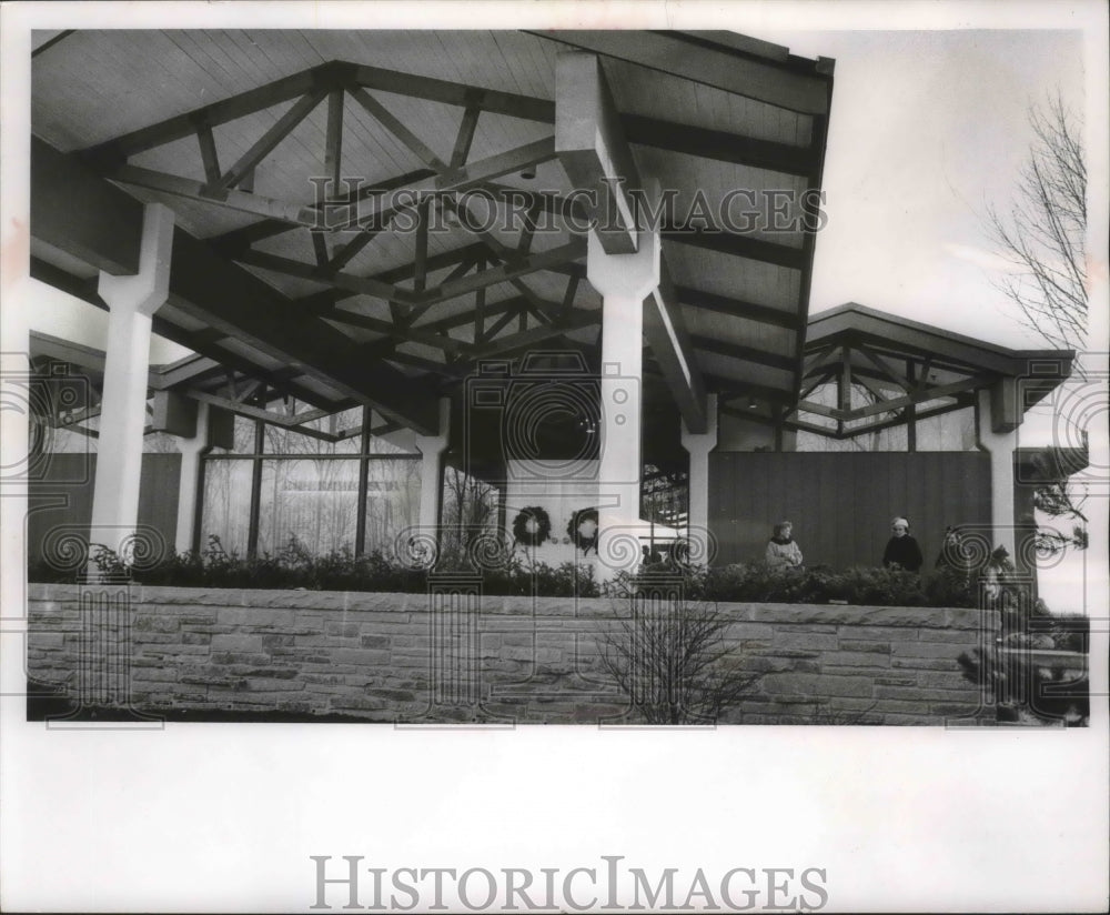 1962 Press Photo Parc-Wood clubhouse of River Oaks Country Club - mjb49369- Historic Images