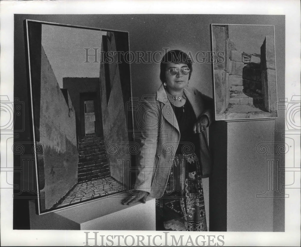 1978 Press Photo Anne Miotke, Milwaukee born Artist - mjb49537
