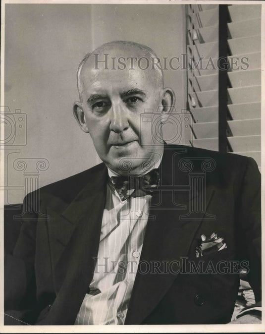 1966 Press Photo Raymond Moley, adviser to President Roosevelt, New York.- Historic Images