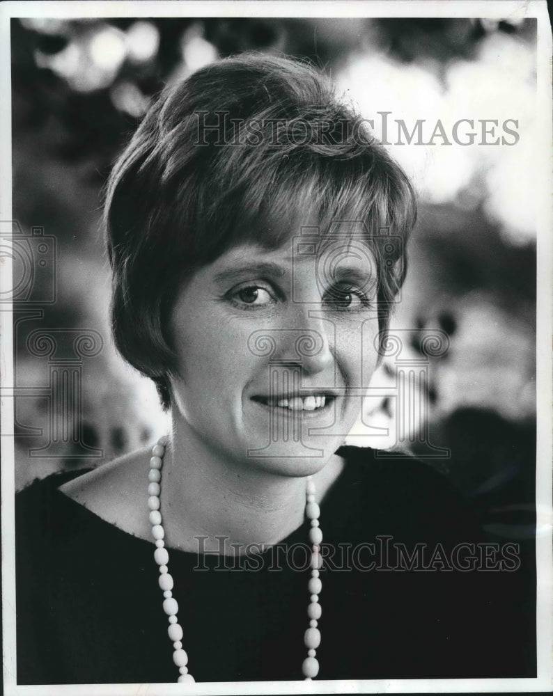 1967 Press Photo Heather Harrington daughter of University Wisconsin President.