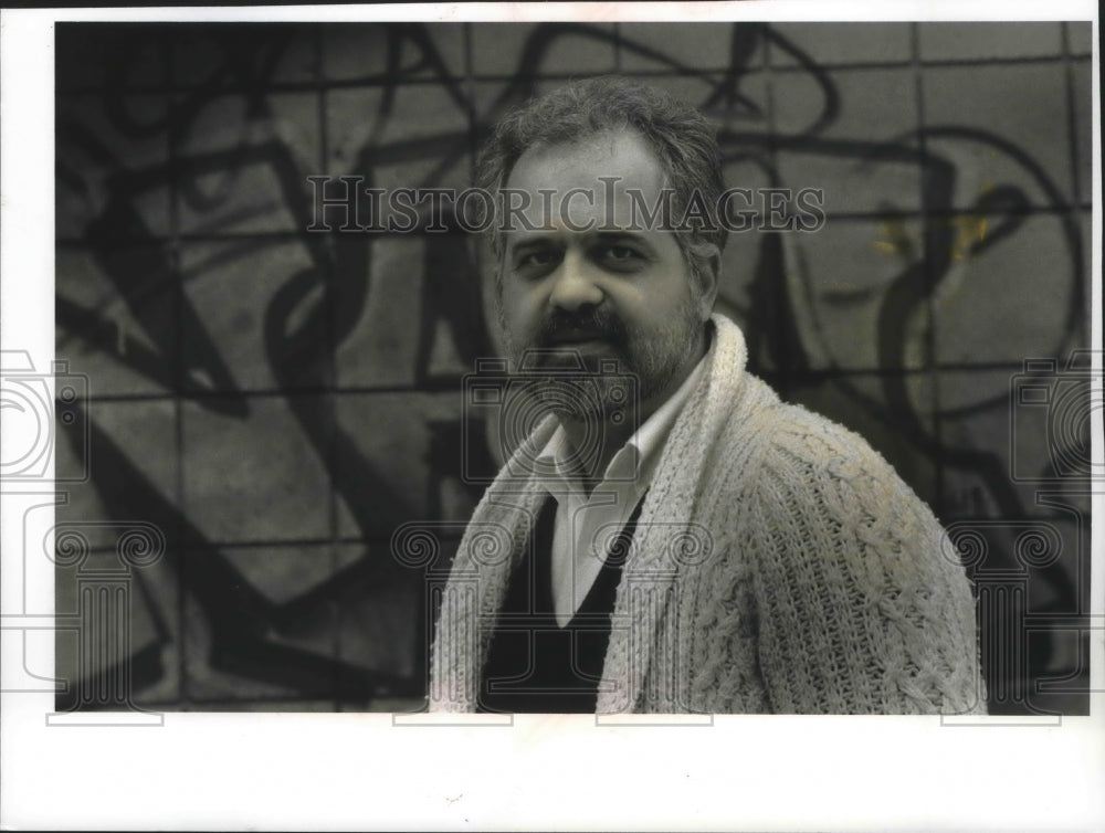  Press Photo Associate Professor Sociology Daniel Monti, Boston University.- Historic Images