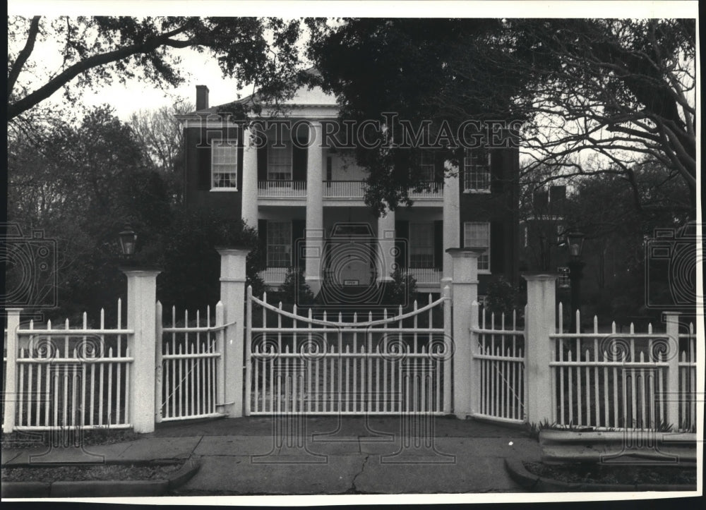 1972 Press Photo Newly renovated Rosalee house in Natchez, Mississippi- Historic Images