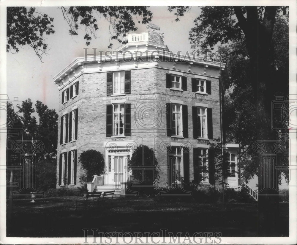 1967 Press Photo The Octagon House in Watertown - mjb53761