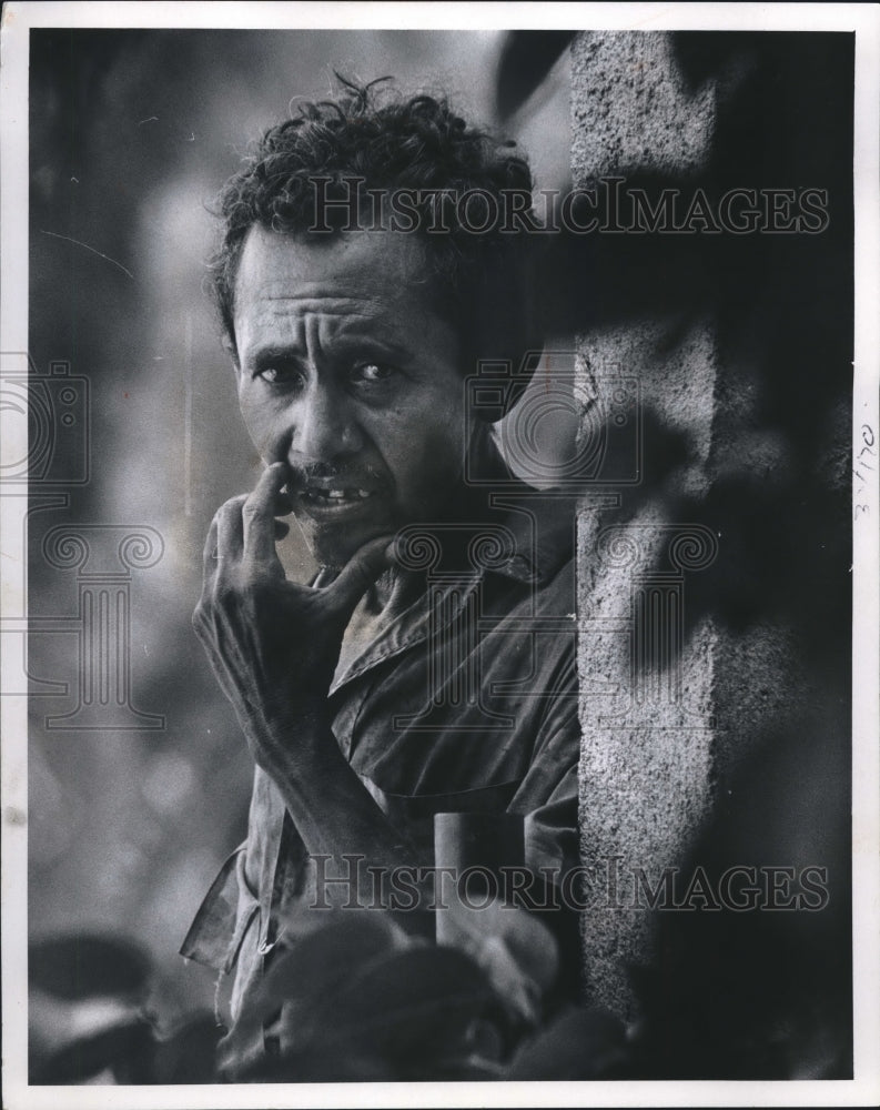 1974 Press Photo portrait of Honduran man - mjb54256