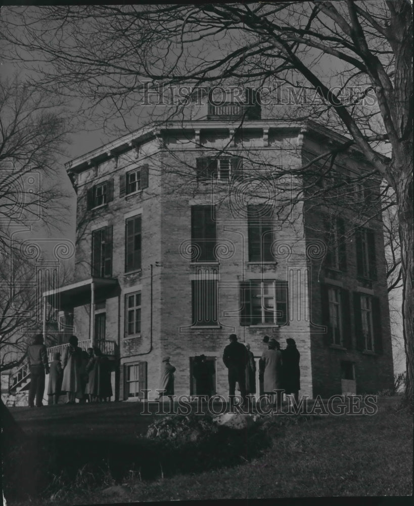 1949 Press Photo Octagon The House museum in Watertown - mjb54384- Historic Images