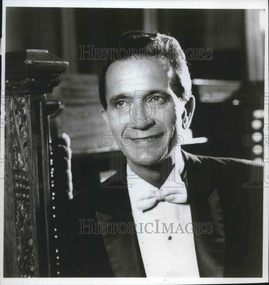 1990 Press Photo Organist Gerre Hancock, U.S. Classical improviser- Historic Images