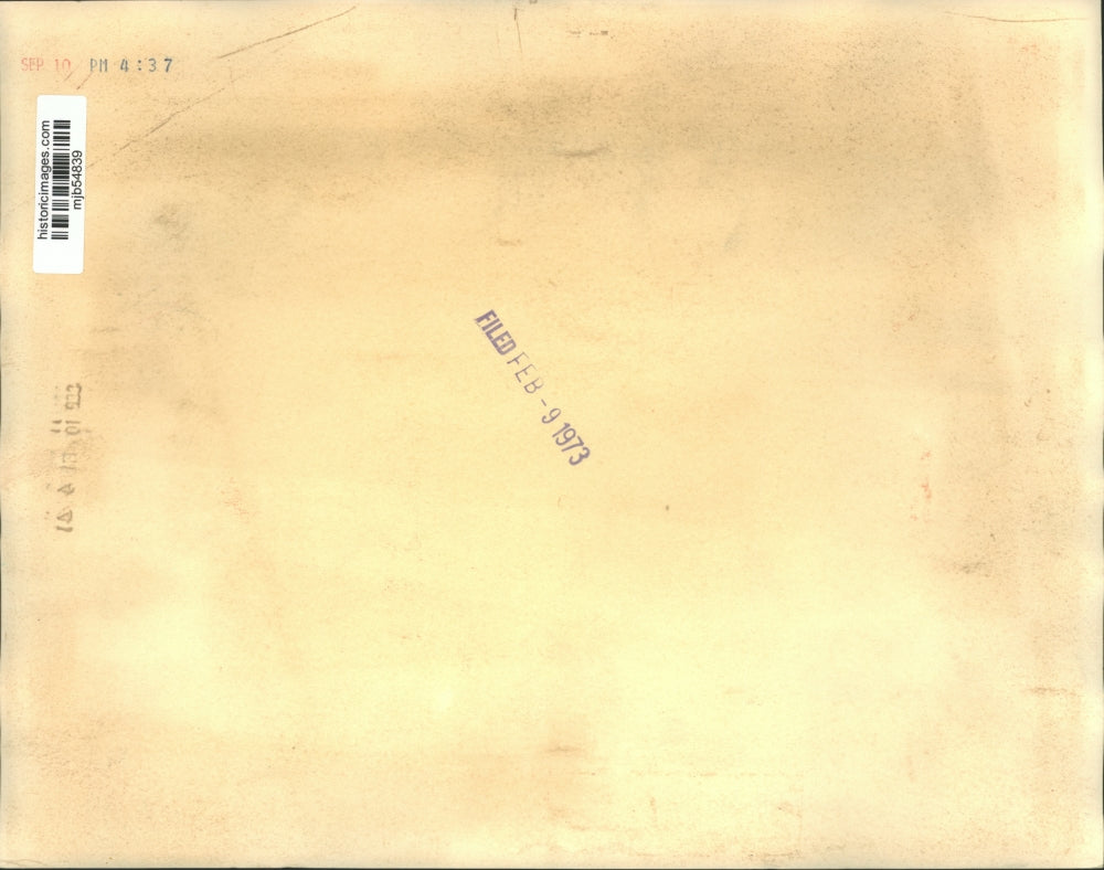 1972 Press Photo Huang Hua ambassador, raps gavel at session, United Nations.