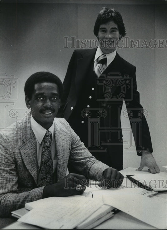 1978 Press Photo Ulice Payne, Gary Rosenberger Mortgage Guaranty Insurance Corp