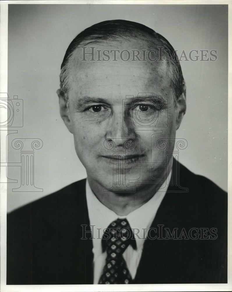 1972 Press Photo Lewis C Paine Jr, Director Federal Maritime Adminstration