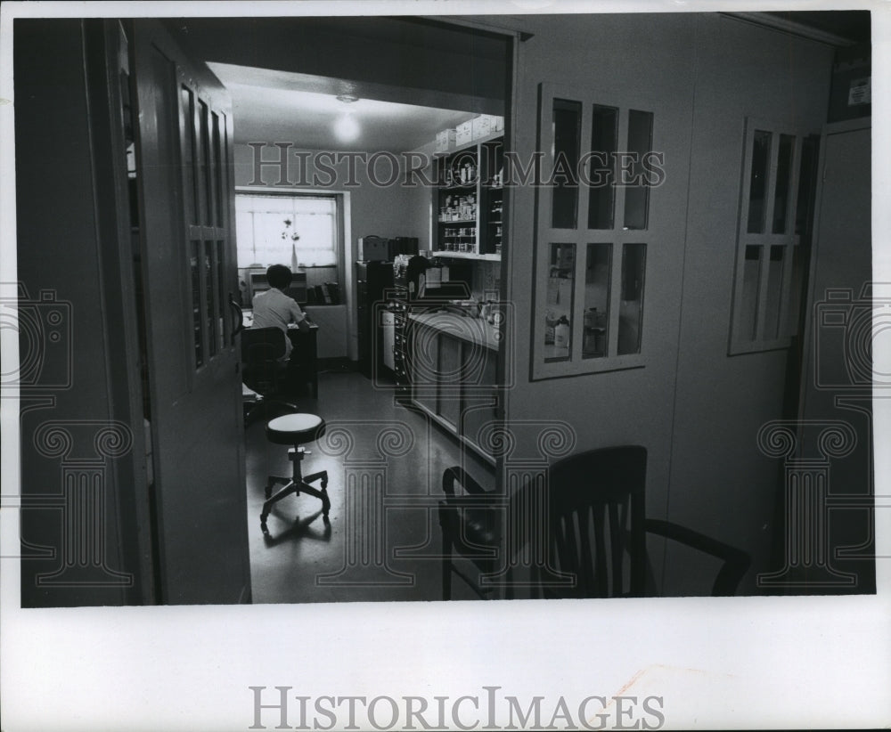 1970 Press Photo Milwaukee County Jail - mjb55634