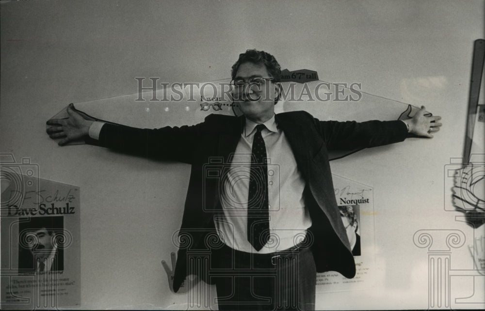 1989 Press Photo John O. Norquist Former Mayor of Milwaukee, Wisconsin- Historic Images