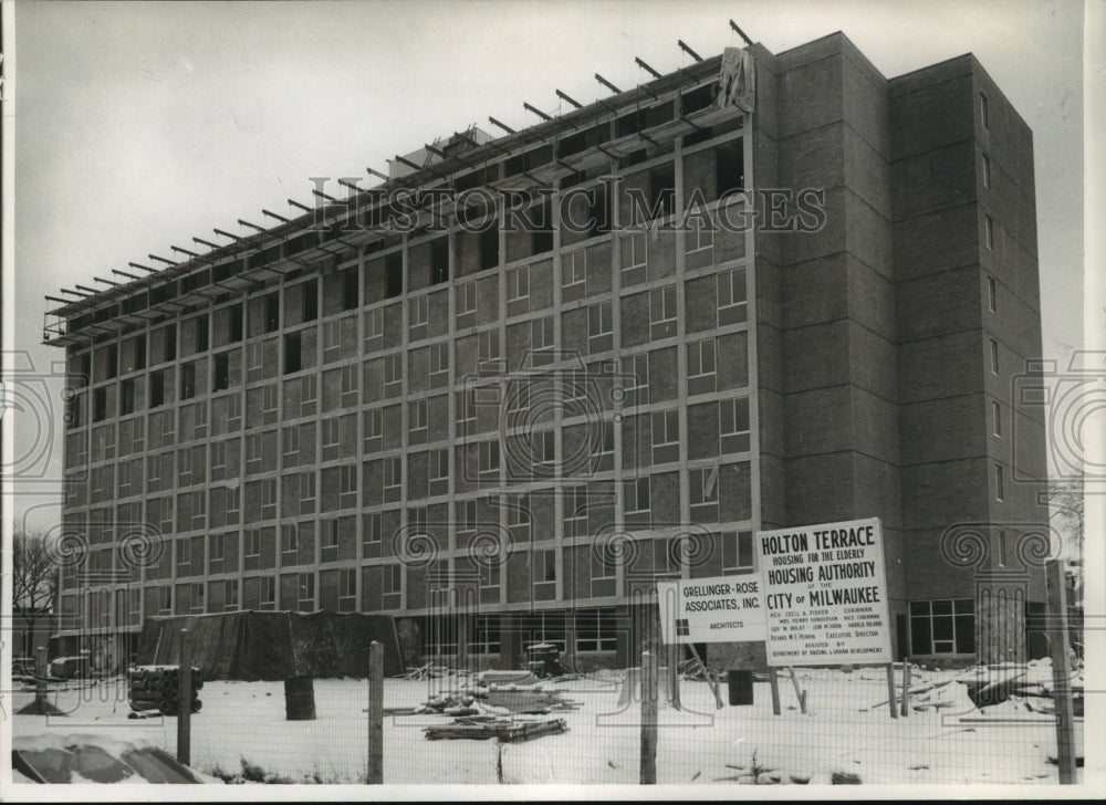 1967 Press Photo Holton Terrace Housing Opportunity Milwaukee Wisconsin