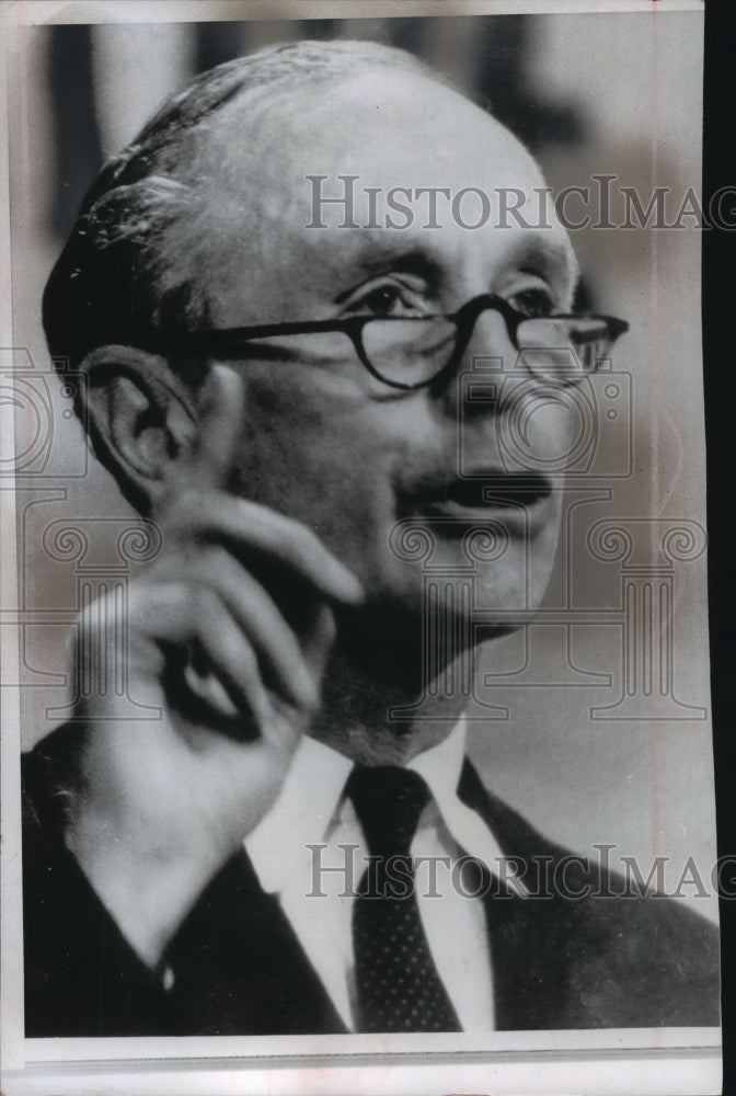 1963 Press Photo Sir Alec Douglas Home, British Prime Minister - mjb56983