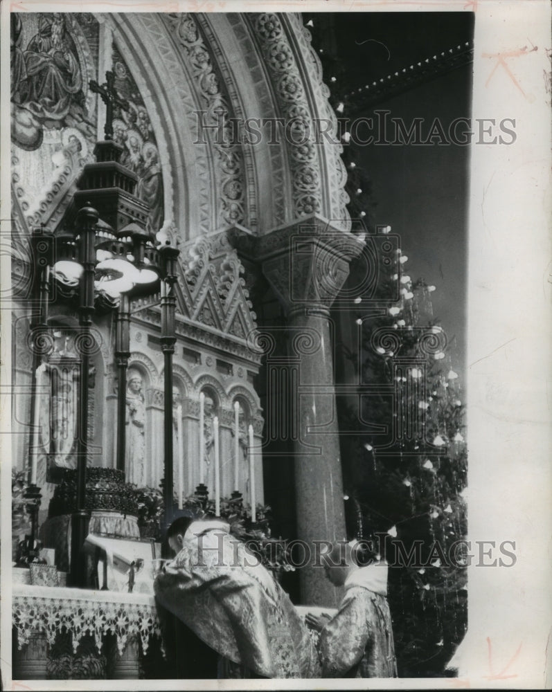 1960 Press Photo Father Columban McGough, the prior, at Holy Hill - mjb57080