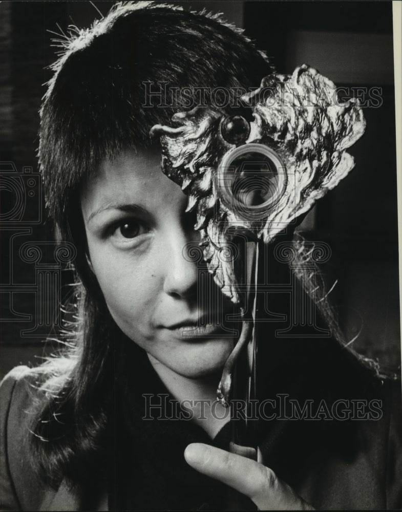 1980 Press Photo Metalsmith, Sarah K. Moreland- Historic Images