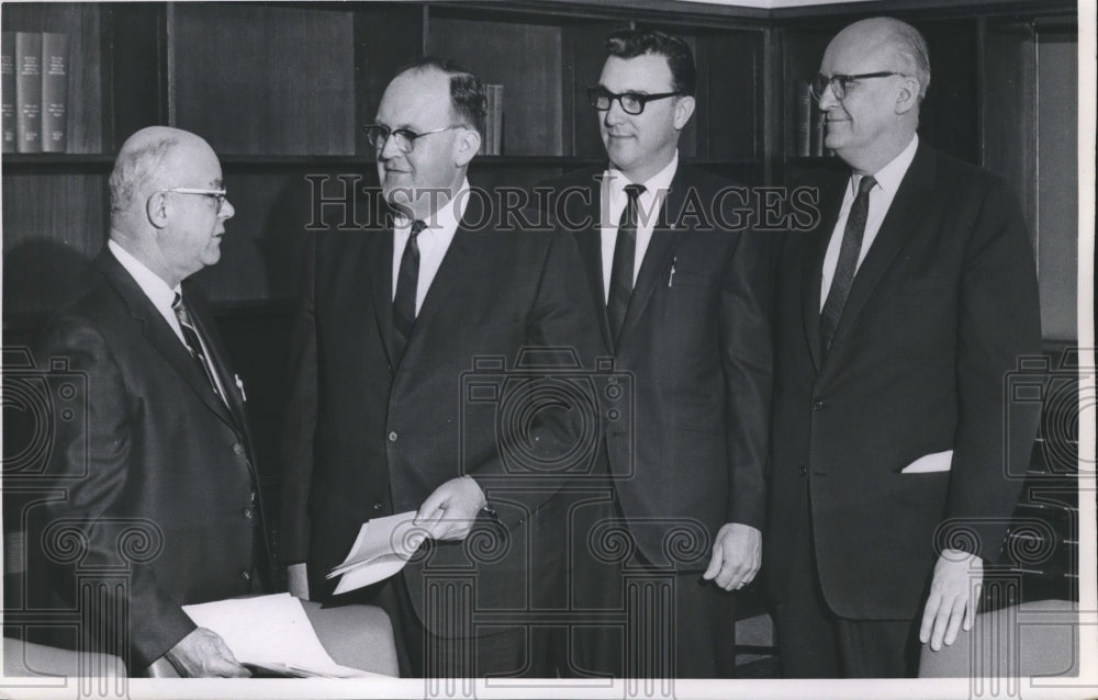 1967 Press Photo Brown County officials deed 407 acres for new Green Bay Campus
- Historic Images