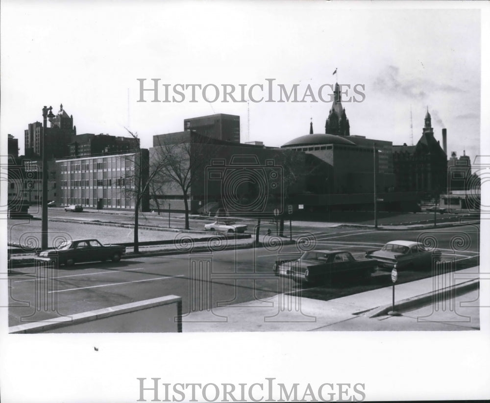 1968 Press Photo Milwaukee School of Engineering building exterior - mjb57766- Historic Images