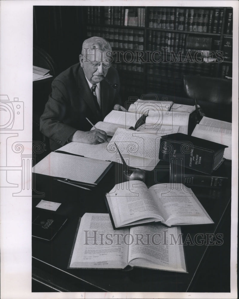 Press Photo Milwaukee County Judge Rudolph Mudroch - mjb58984