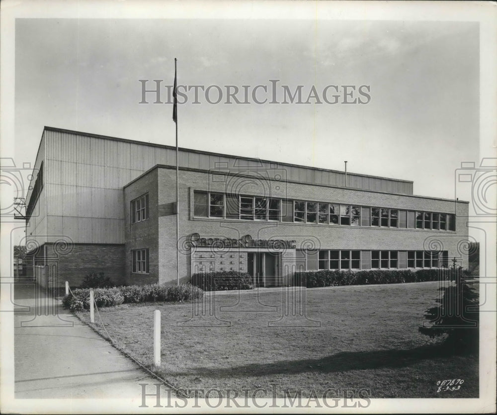 1953 Press Photo Raymond, Inc. of Milwaukee, new Canadian plant in Toronto