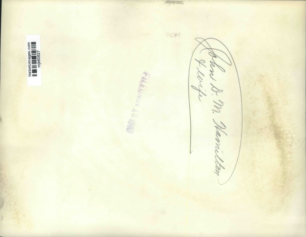 1940 Press Photo John D M Hamilton and his new wife, in Washington DC